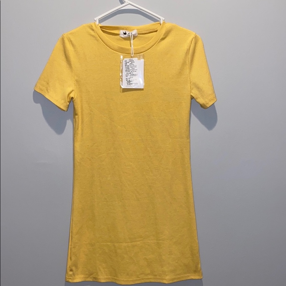 Body con tshirt dress